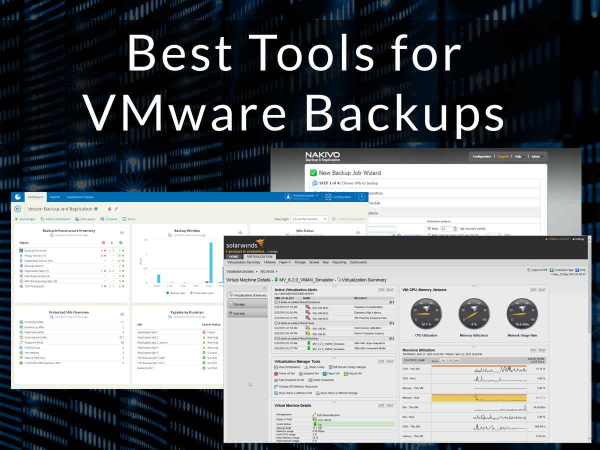 Best Tools for VMware Backups