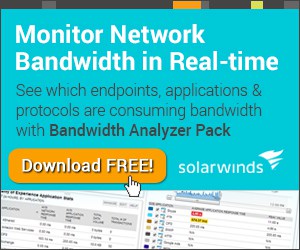 Bandwidth Analyzer Pack Banner