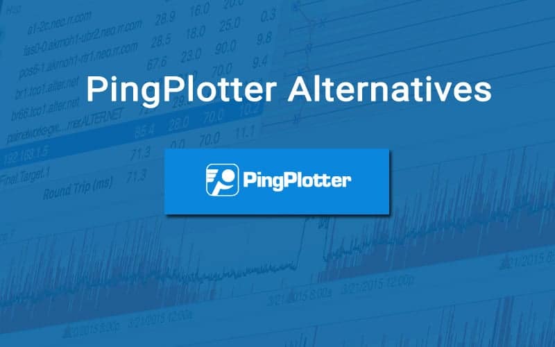 pingplotter alternatives for grahpical Traceroute