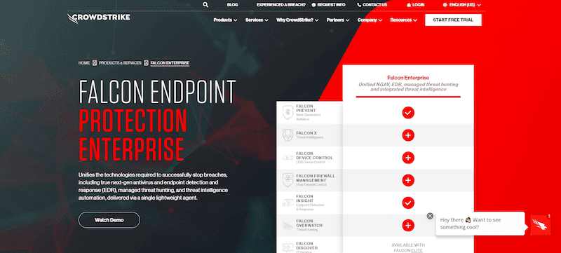 Falcon Endpoint Protection by CrowdStrike
