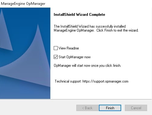 op manager installed