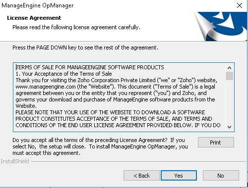 op manager license agreement page