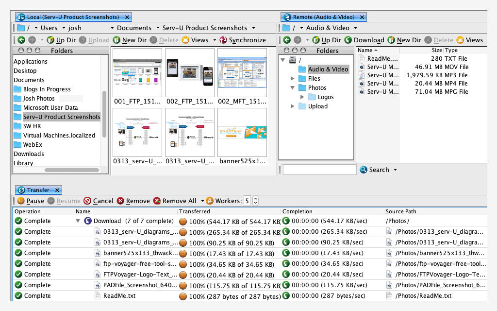SolarWinds SFTP Server