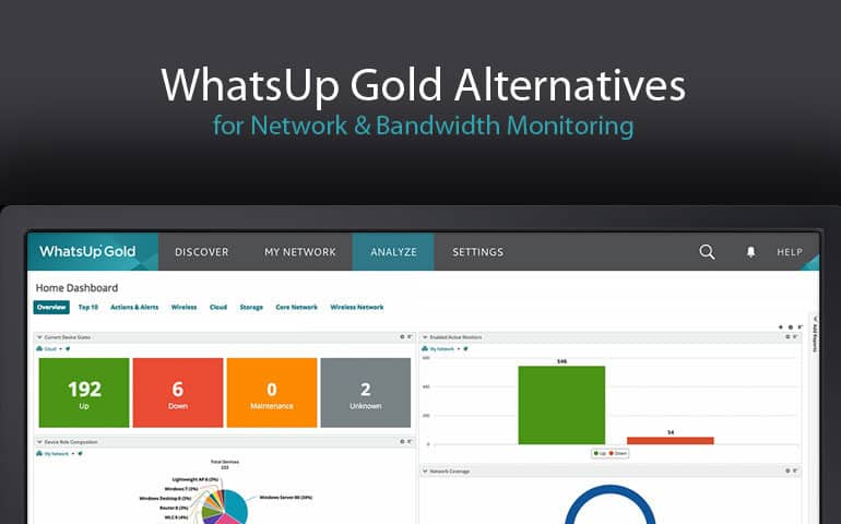 whatsup gold alternatives and replacments